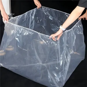 Large Square Dust Cover Car Machinery Elastic Drawstring PE Square Bottom Waterproof Customizable Size Protective Cover