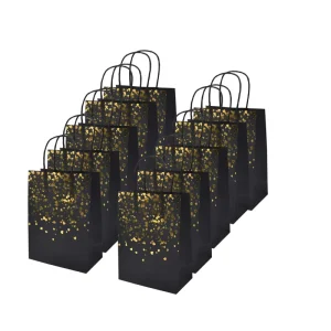Leisure Goods Biodegradable Durable Kraft Paper Bags for Daily Leisure Items Gift Packaging & Casual Retail Use