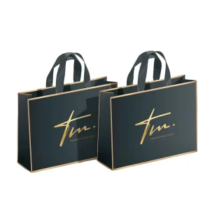 Lipack Free Coupon Luxury Paper Bags Custom Printing Shopping Paper Bag With Handle