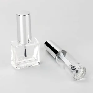 Logo Customized Empty Gel Polish Bottle Unique Design Glass Custom Clear Nail Polish Bottle