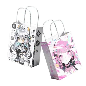 Low MOQ OEM Custom Logo Premium Matte Coated Kraft Paper Gift Bags With Twisted Handles Brand Packaging Shopping Bag