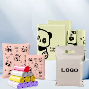 Low Quantity Customized Personal Logo Poly Mail Bag Waterproof Plastic Packing Shipping Bag