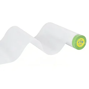 Low Tack Rubber Pressure Sensitive Single Sided PE Automotive Masking Film 20m Length for Clear Paint Applications
