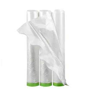 Low Tack Single Sided Pressure Sensitive Rubber Adhesive Dustproof Automotive Paint Protection Masking Film