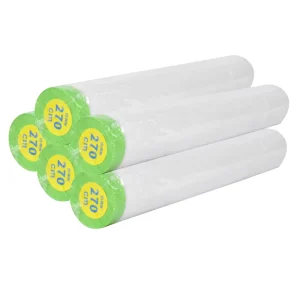 Low Tack Single Sided Pressure Sensitive Rubber Adhesive Transparent Masking Film for Furniture Protection and Painting