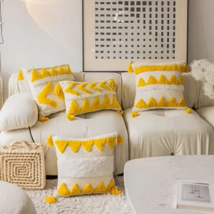 Luxury Bohemian Tufted Pillow Case Cushion Covers Manufacturers Product