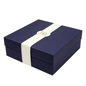 Luxury Cardboard Food Packaging Box Printing Customizable Gift Paper Box Hard Rigid Gift Box Gourmet Snack Dessert Packaging