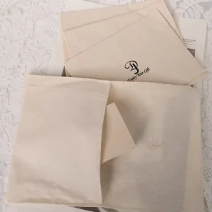 Luxury Cotton Envelope Dust Bag Custom New Design Envelope Pouch Envelope Fabric Gift Bag for Packaging