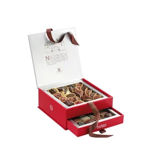 Luxury Creative Top Grade 3 Tier Recyclable Paper Festival Gift Box with Glossy Matt Lamination Embossing for Moon Cake
