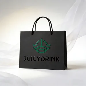 Luxury Custom Paper Gift Bag Shopping Packaging Bag Thick Cardboard Material With Logo Printed for Brand Product Factory Supply