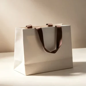 Luxury Eco Friendly Art Paper Shopping Bags with Handles Customizable for Promotions & Exhibitions Debossing & Embossing Options