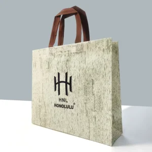Luxury Non woven Reusable Eco Friendly Custom Printed Recyclable Tote Bags with Logo for Clothing Composite Material
