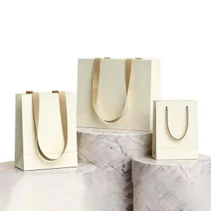 Luxury Packaging Paper Bag Kraft Paper Packaging Bags Bolsas Personallzadas Para Negoclo Custom Logo Gift Bag