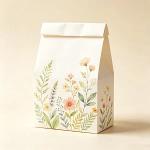Luxury Printed Kraft Paper Bag Recyclable Retail Clothing Brand Logo Custom Shopping Gift Bags with Handle