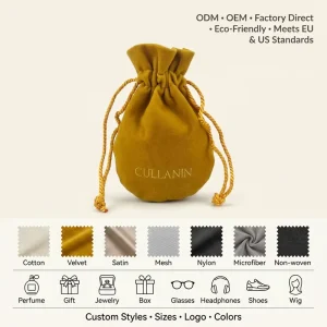 Luxury Super Soft Pink Velvet Pouch for Jewelry Customized Logo Printed Drawstring Velvet Dust Gift Cosmetic Packaging Bag