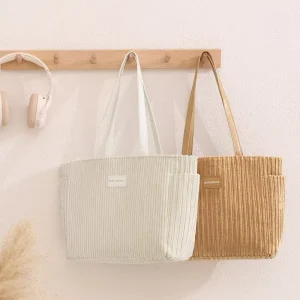 MKW4358 Stylish Large Capacity Women Tote Bag Casual Work Shopping Shoulder Bag Reusable Customized Travel Women Handbag