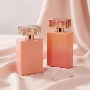 Manufacturer Bulk Customizable Refill Mist 100ml Rectangle Luxury Glass Empty Perfume Bottle