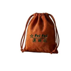 Manufacturer Custom Velvet Flannelette Drawstring Dust Bag Gift Bag Jewelry Bag