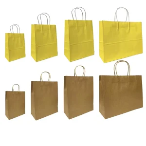 Manufacturer Custom logo Size Printed Customized Eco Friendly Promotional Party Food Bags Paper Bag