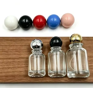 Manufacturer Cylindrical Pump Sprayer Glass Transparent Empty Sample Packaging Bottles for Perfume Cosmetics Factory