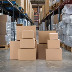 Manufacturer Direct Small Size Kraft Paper Carton Sturdy and Environmentally Certified for Shipping and Flight Use