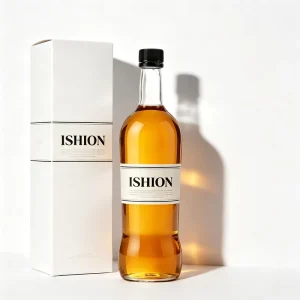 Manufacturer Food Grade Glass Liquor Bottle Clear 700ml Syrup Beverage Glass Packaging Bottle with Tamper Proof Cap