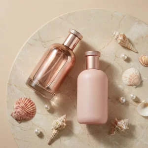Manufacturer Quality Elegant Frosted Custom Glass Perfume Spray Bottle 100ml Botella De Perfume