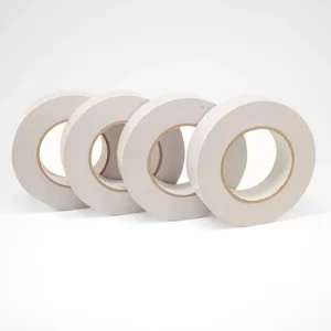 Manufacturer Stock Custom Size Double-sided Cotton Paper Hem Hemming Cloth Self Adhesive Film Double Sided Tape Roll