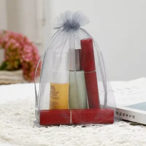 Many Sizes White Organza Bags Packaging Gift Pouch Mixed Colors Ready to Ship for Packing 3*4