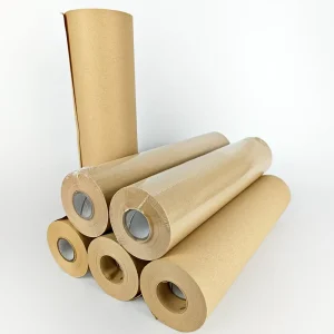 Masking Paper Eco Friendly Craft Kraft Paper Film Roll for Automotive Painting Car Construction Surface Protection