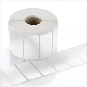 Matt White PP Synthetic Thermal Self Adhesive Label Sticker Paper