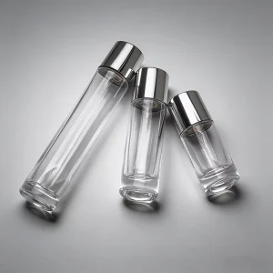Matte Custom Color Cylindrical Glass Perfume Spray Bottle 20ml 30ml 60ml with Pump Sprayer Cosmetic