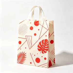 Matte Laminated Non Woven Fabric Bag Custom Brand Shopping Promotion Bag