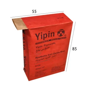 Moisture proof Leak proof Odorless Thickened Multi layer Kraft Paper Valve Bag 25kg Food Chemical Three Paper One Film Bag