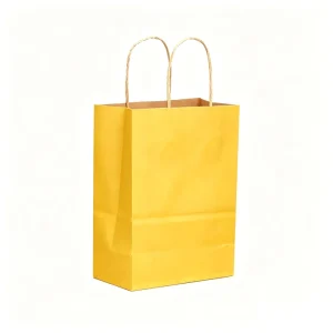 Multi Purpose Biodegradable Eco Friendly Durable Reusable Customizable Recyclable Kraft Paper Bag Business Travel Home