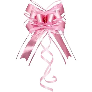 Multi color Matte Organza Butterfly Pull Bow Easy Pull Bow Wedding Favor Gift Wrap Decoration