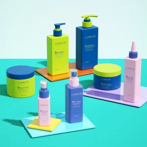 Multi functional Plastic Personal Care Set 100ml 400ml White Pump Bottle Cream Jar for Hair Care & Skincare Collection Launches