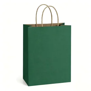 Multifunctional Kraft Paper Bag for Gift Giving Usage Retail Service and Daily General Packing Work