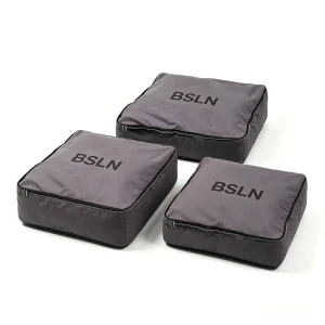Multipurpose Canvas Dust Bag for Clothes with Large Flat Capacity Foldable Storage Pouch for Quilt and Hat Storage