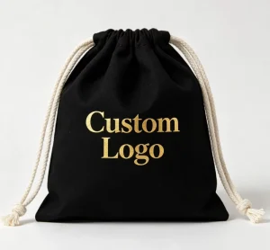 Muslin Bag Pouch Drawstring Dust Gift Bag Large Organic Cotton for Handbag Custom Logo Printed Jewelry Bags Soap Bag