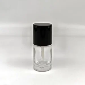 N2024 10ml Lip Gloss Oil Glass Bottle with 13mm Neck Special Shape Hot Stamping & Screen Printing Plastic Screw Cap