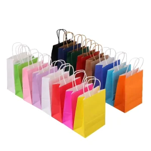 New Kraft Paper Bag Custom logo Kraft Paper Bag Good Quality Shopping Gift Kraft Paper Packing