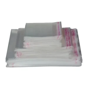 New PLD Transparent Self Adhesive Plastic Bags Resealable Clear Poly Bags for Food Product Packaging