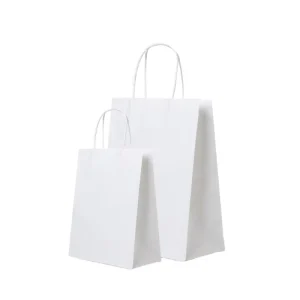 New Personalized Design Biodegradable Recycled Materials Promotion Drawstring Custom Color Kraft Paper Bag for Clothing Shoes