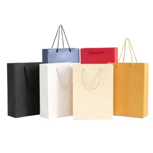New Stock Red Pink and Black Packaging Paper Suitable for Clothing Stores Accessories and Souvenir Bags