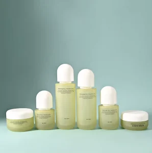 New Style Skincare Packaging Cute Baby Cosmetic Glass Bottle Set 4oz 100ml 50ml Lotion Bottle