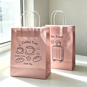 Newsense Custom Cloth Black for Small Business Your Own logo Print Paper Gift Bag Branded Luxury Shopping Bags with Logos