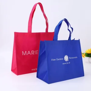 Non Woven Cloth Shopping Tote Bags Fabric Non Woven Shopping Bags With Logo Custom Non Woven Bag