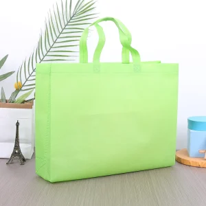 Non Woven Laminated Shopping Bag Eco Recycled Reusable Shopping Bag Exhibition Mall Promotional Custom Logo