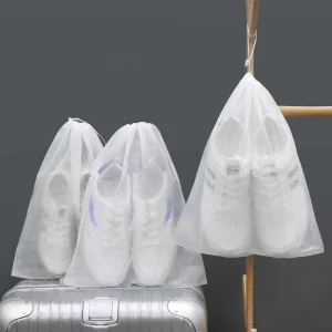 Non woven Storage Bags for Drying Washing Insulation Disposable Bags with Drawstring and Dust Cover